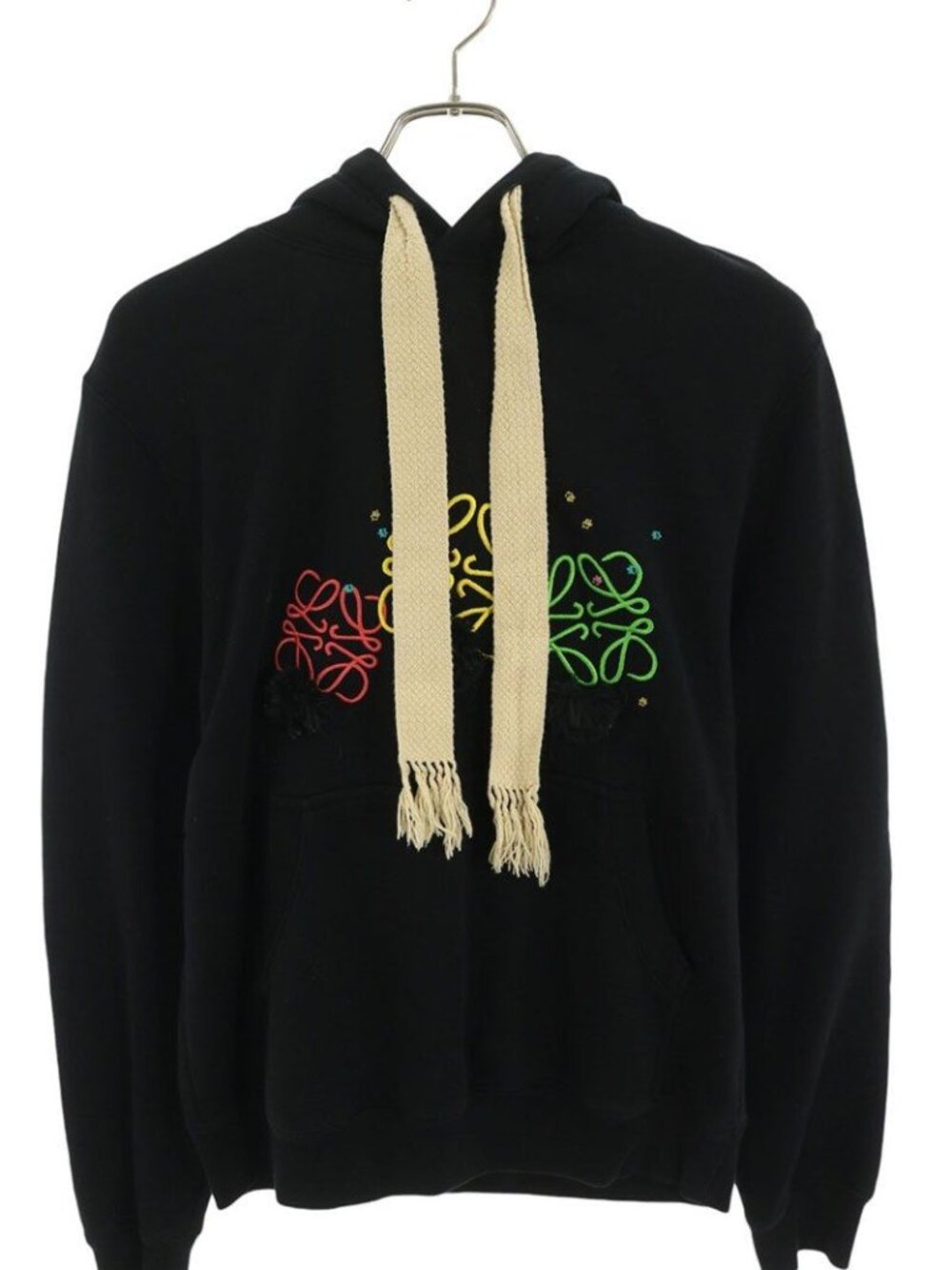 Loewe Anagram Embroidery Pullover Hoodie